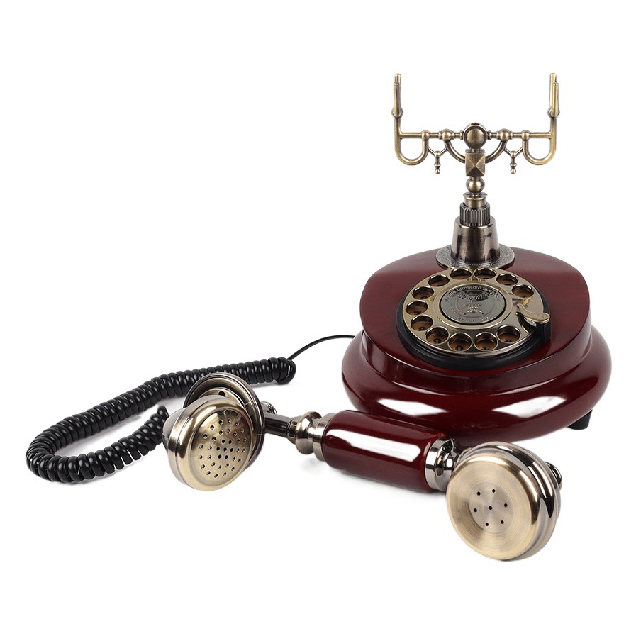 Telephone Fixed Landline Retro Big Ringtone Telephone Hotel Home Phone Antique Recording Fixed Telephone Wholesale
