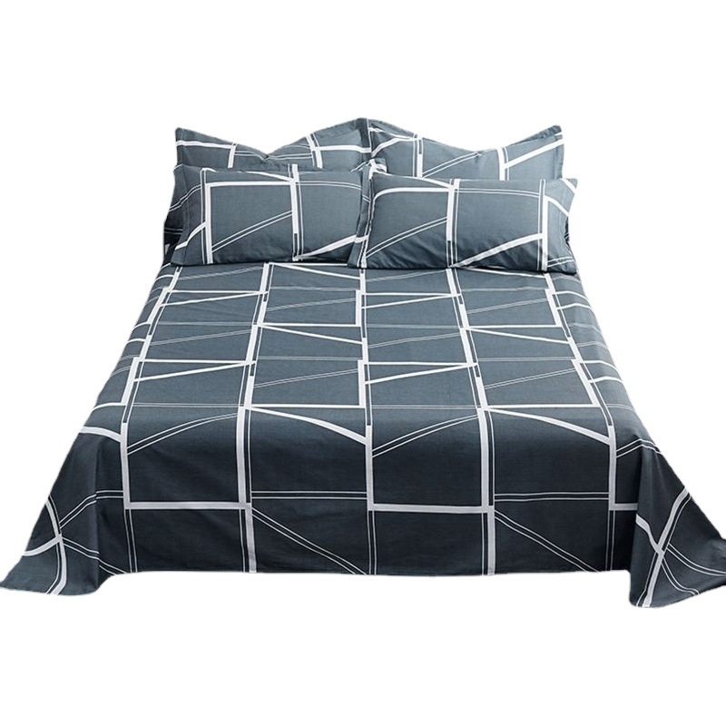 Scrub bed sheets bedding wholesale household single-piece bed sheets student dormitory bed sheets stall supply
