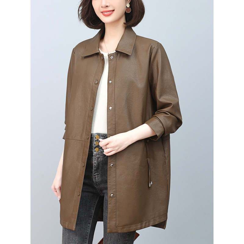 [Buke] Hangzhou Italian Leisure Wash Leather Jacket in Autumn 24