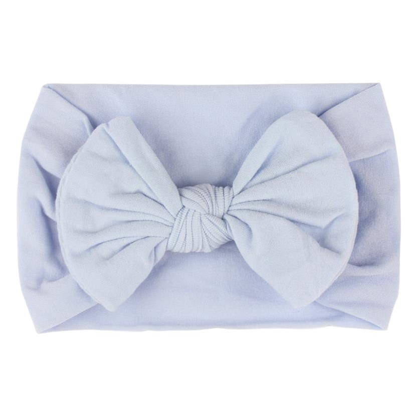 2021 Baby Hair Accessories Soft and Comfortable Nylon Bow Headband Children's Accessories Princess Cross-Border Exclusive Supply