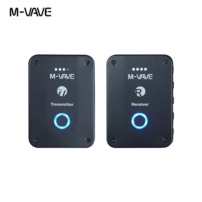 M-VAVE wireless ear back monitor headset wireless collar clip microphone 2.4G live cross-border new products without headphones