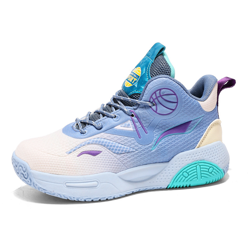 Friction Children's Breathable New 2024 with Sound Summer Boys Men's Sports Sneakers Big Kids Basketball Shoes