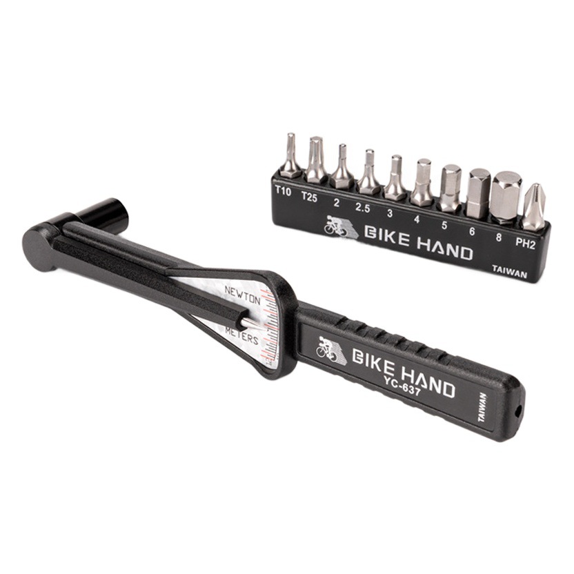 Bikehand pointer torque wrench bicycle repair tool Road Mountain hexagon plum blossom YC-637