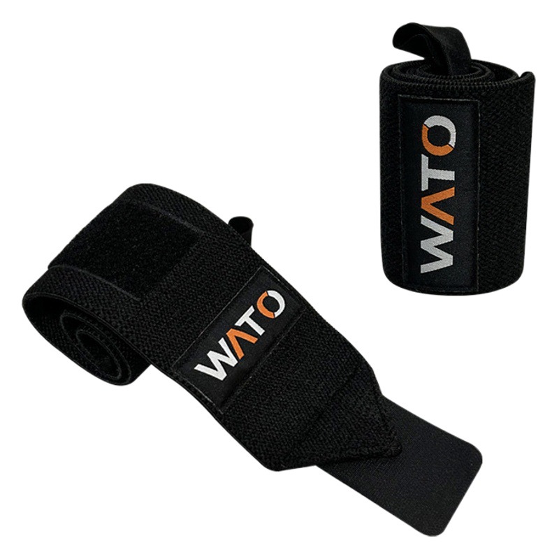 Push-ups Winding Pressurized Sports Wrist Bracer Hard Pull Fitness Hand Guard Wrist Strap Weightlifting Booster Band Bandage Mouth Same