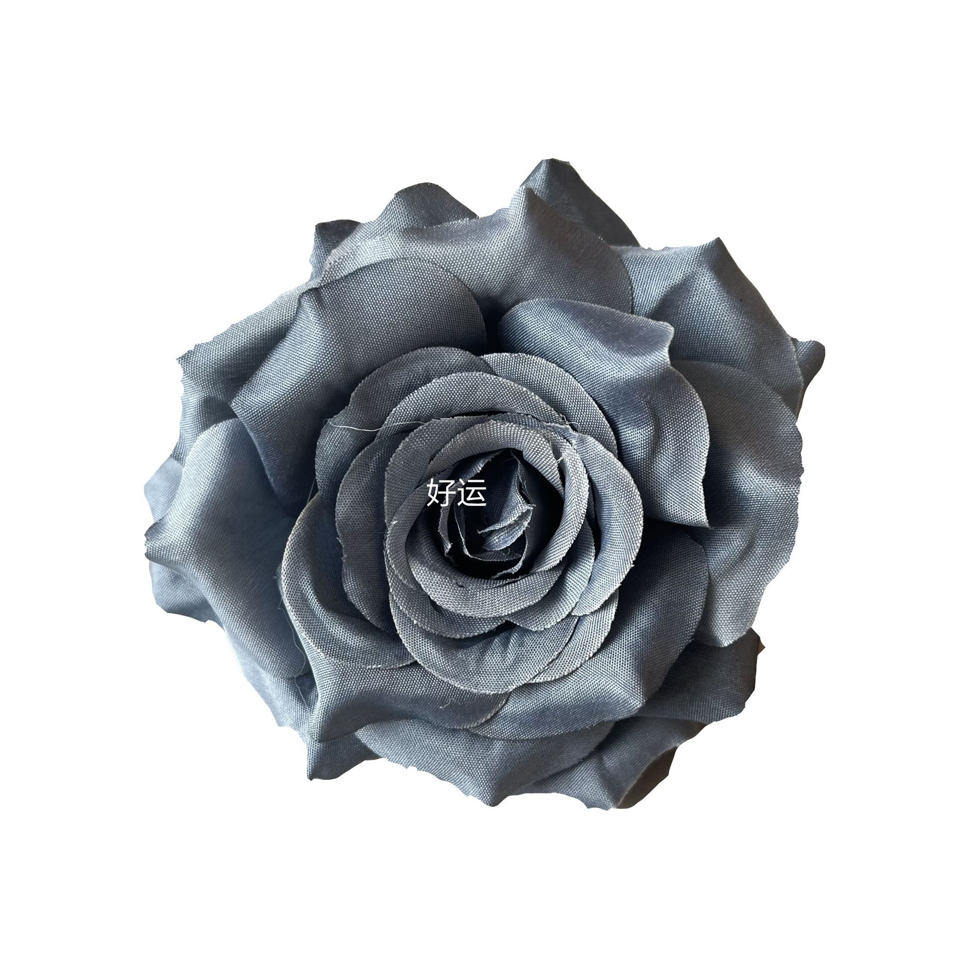 Picture of Simulation Rose Head Diamond Rose diy Decorative Clothing Hat Design Fucheng Handmade Rose Wedding Flower