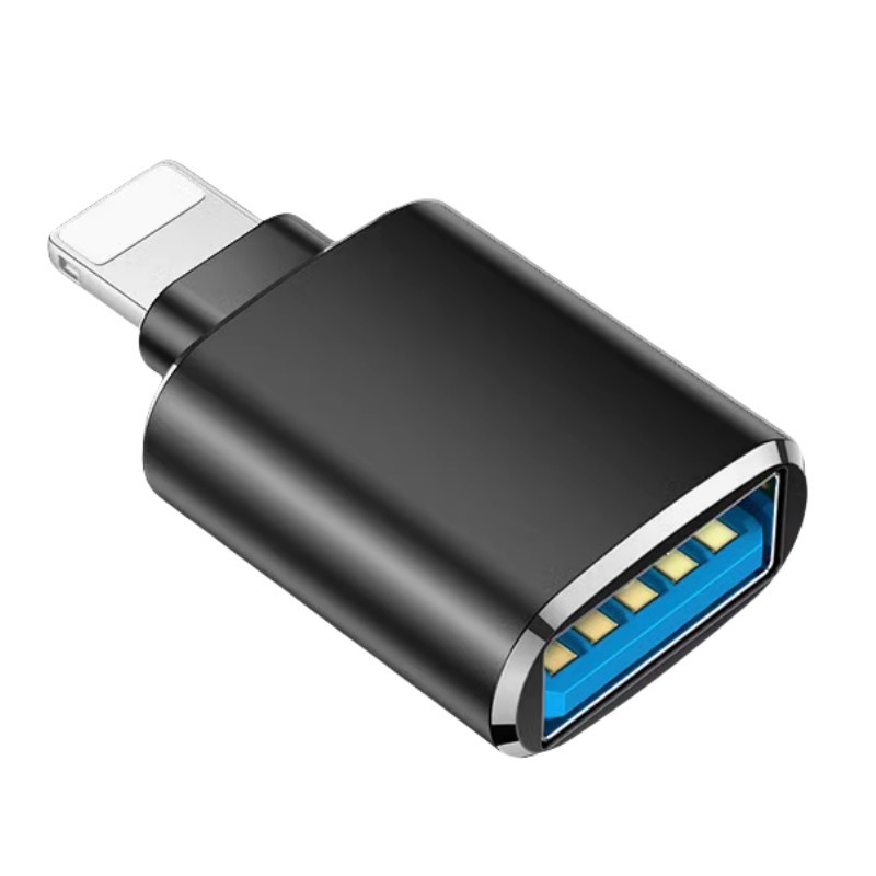 U disk USB adapter mobile phone OTG card reader conversion head usb to lightning for Apple mobile phone