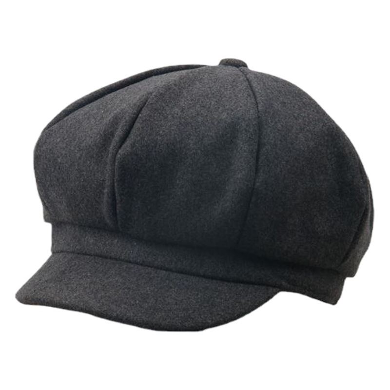 K-Style of Kidsren's Octagonal Hat, Cute Baby Painter Hat, Kidsren's Beret Cartoon Big Brim Cute Baby
