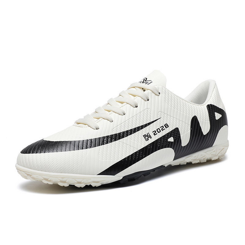 Children's Football Shoes Low-top Spikes TF Broken Nails Flat Bottom Male and Female Teenagers Lawn Competition sneaker
