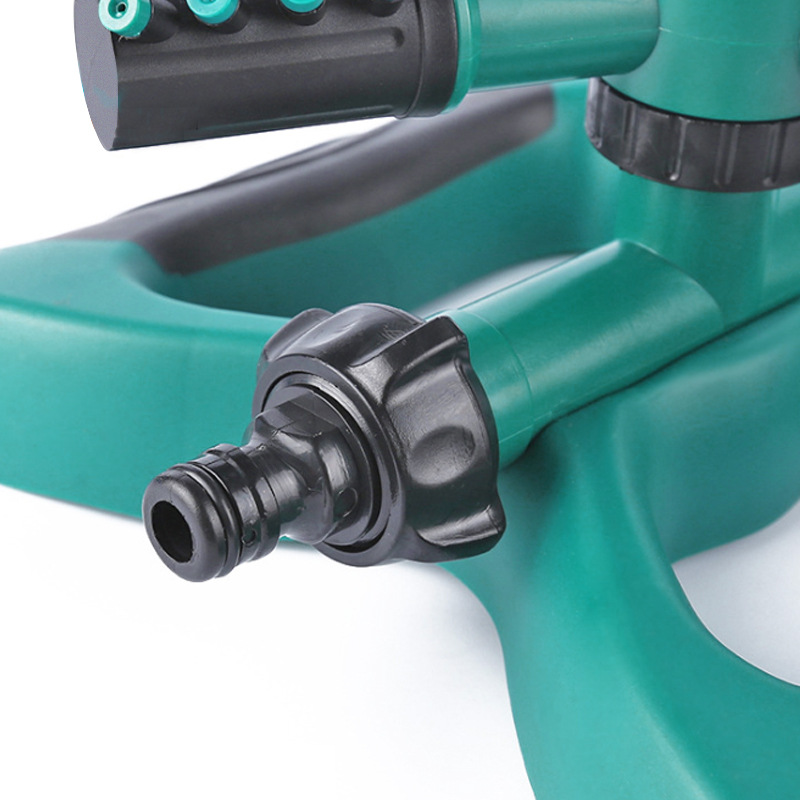 Picture of Wholesale 360-Degree Automatic Rotating Butterfly Sprinkler Garden Watering Three-Head Series Three-Pronged Lawn Sprinkler