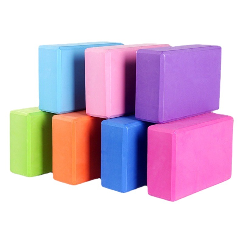 22.5*15*7.5cm custom logo in stock 180gEVA yoga brick dance practice split high density brick