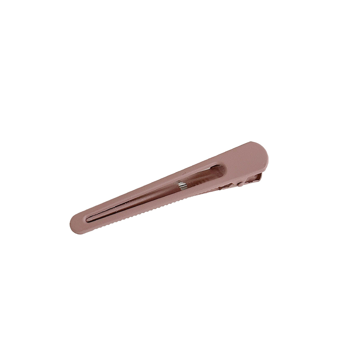 Picture of milk brown Seamless Hairpin Women's Side Fringe Clip Headwear High-grade Broken Hair Hairpin Metal One-character Clip Side Clip