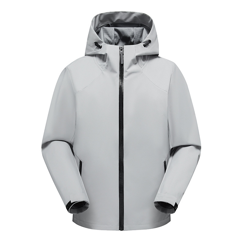 25 New Spring/Autumn Single-Layer Outdoor Jacket, Fashionable Trendy Breathable Quality Outdoor Sports Hiking Wear