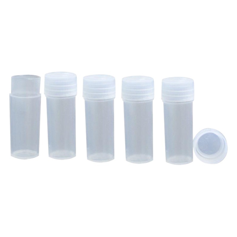 In stock 5g small plastic bottle with lid transparent 5g sub-bottle small barrel thickened 5g plastic small pot 5ml small bottle