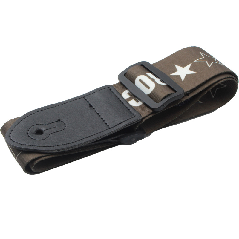 Picture of Guitar Strap Guitar Strap Widened Electric Guitar Strap Polyester Folk Guitar Shoulder Strap Bass Guitar Strap