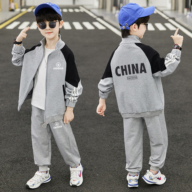 Picture of Children's Clothing Boys' Spring Clothing suit 2025 New Children's Spring Large Children's Spring Boy's Handsome Spring and Autumn Clothes Trendy