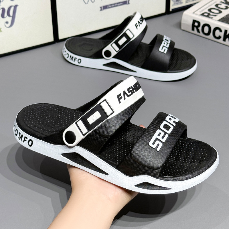 New cross-border men's sandals summer casual beach outdoor sports wear-resistant Vietnamese sandals and slippers for men wholesale