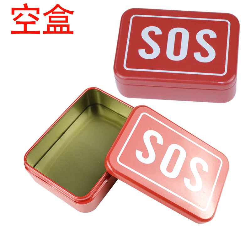 Houjia Camping Multi-Functional Tool Equipment Set First Aid Box Emergency Supplies Outdoor Survival Equipment