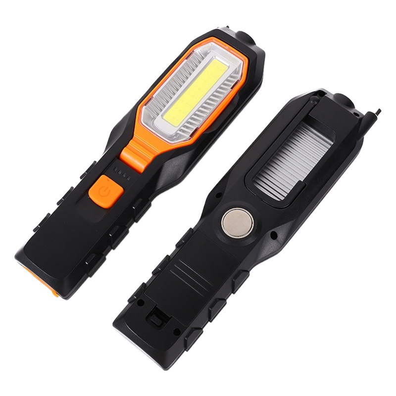 New LED with magnet COB car maintenance lamp multifunctional rechargeable portable outdoor lighting flashlight
