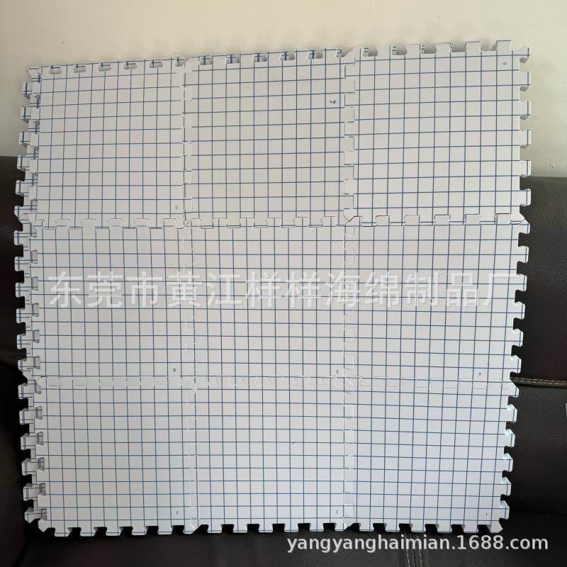 Spot foam splicing plate wool knitting plate grandmother lattice flower piece holder shawl sweater shaping pad