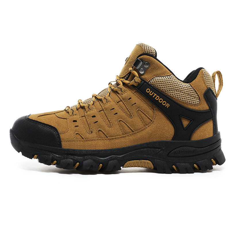 Cross-border Fashion Sports Training Hiking Boots Outdoor Hiking Shoes Comfortable Breathable Functional Shoes for Men
