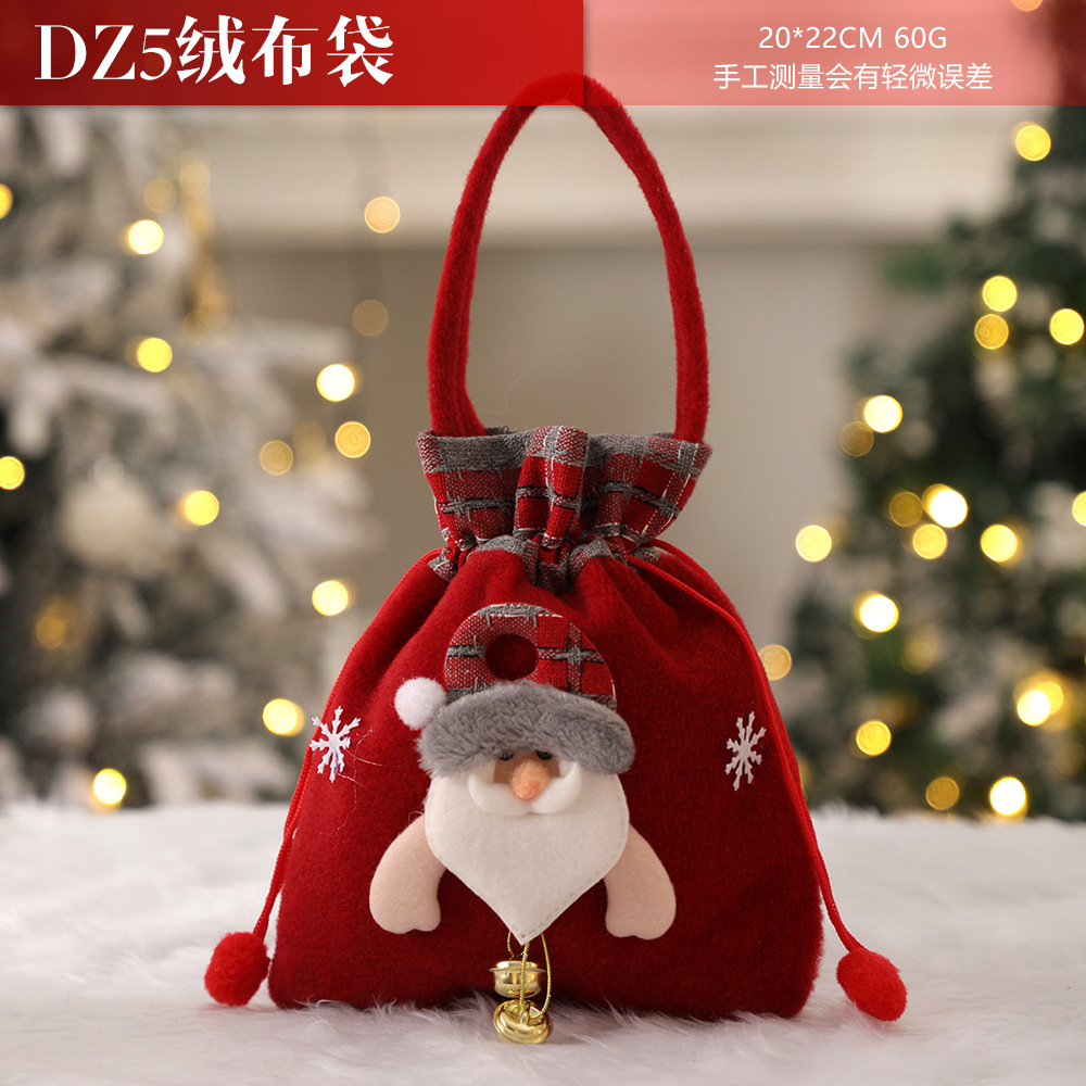 Picture of Christmas Gift Apple Bag Handbag Adult Children Children Christmas Gift Decoration High-end Gift Bag