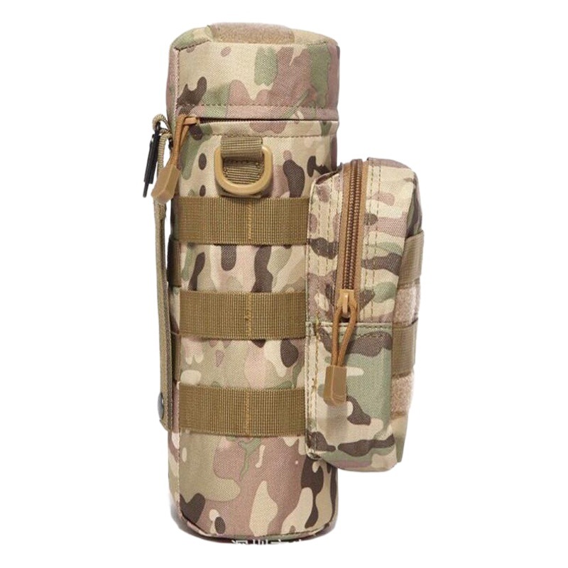 EDC outdoor water cup bag tactical water bottle bag hiking mobile phone sundries water bottle bag MOLLE water cup storage bag