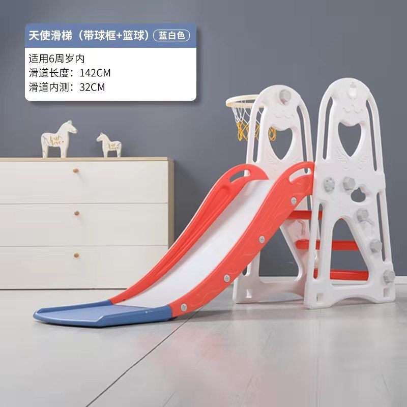 Picture of Kids slide slide children's sofa single slide baby indoor simple toy bed edge slide on bed home use