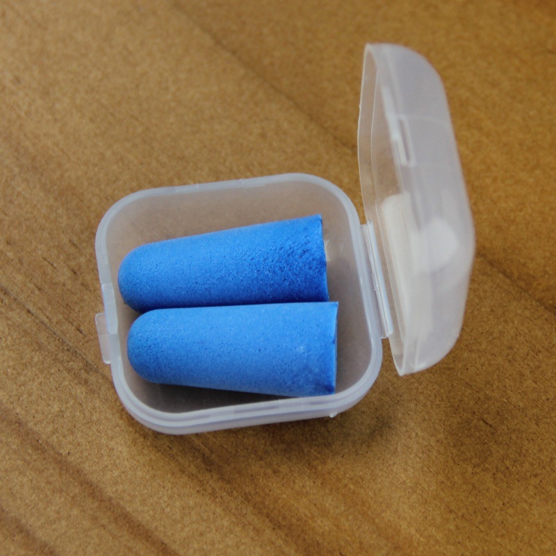 Picture of Manufacturers sleep sleep anti-noise learning noise reduction sound insulation slow rebound aviation factory protective sponge PU earplugs
