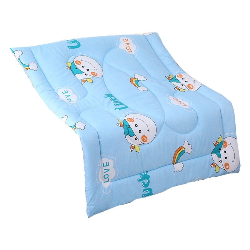 Children's quilt autumn and winter thickened warm kindergarten baby nap small quilt spring and autumn quilt core machine washable