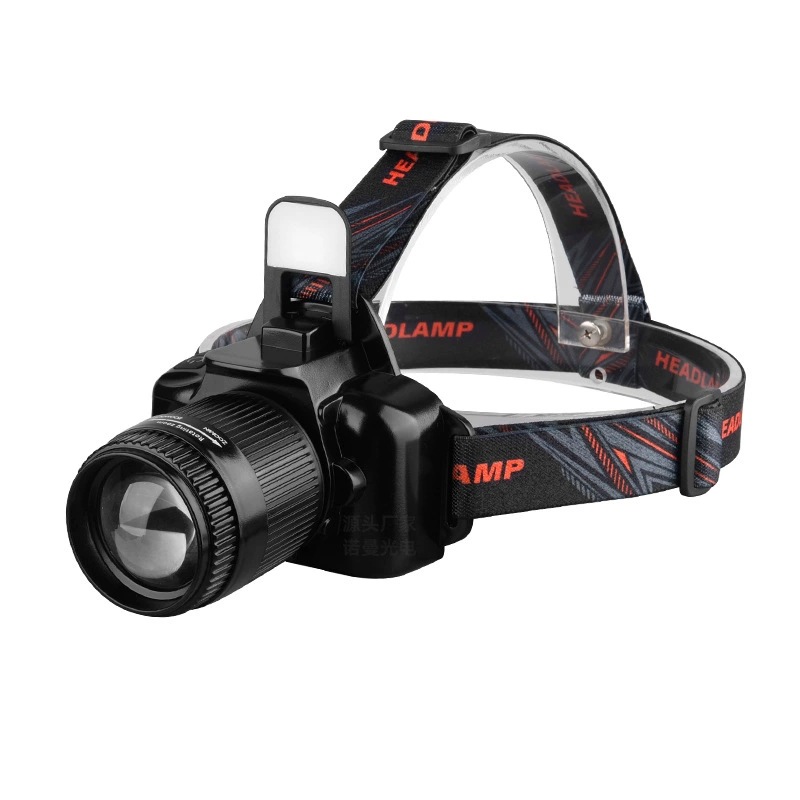 Headlamp Strong Light Charging Super Bright Head-Mounted Outdoor Small Flashlight Laser Induction Night Fishing Super Long Endurance Miner's Lamp