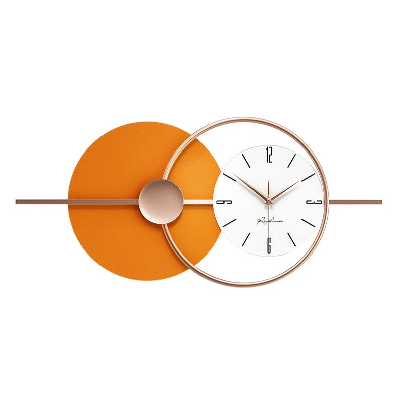 Light Luxury Wall Clock Living Room Decorative Clock Modern Simple Fashion Hanging Watch Creative Home Wall Clock Internet Celebrity Hot Style