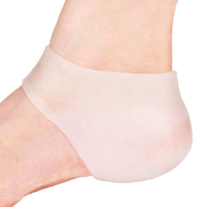 Picture of Silicone Heel Protective Cover for Relieving Heel Pain Anti-crack Socks for Men and Women Heel Dry Cover Anti-crack Socks Anti-crack Cover