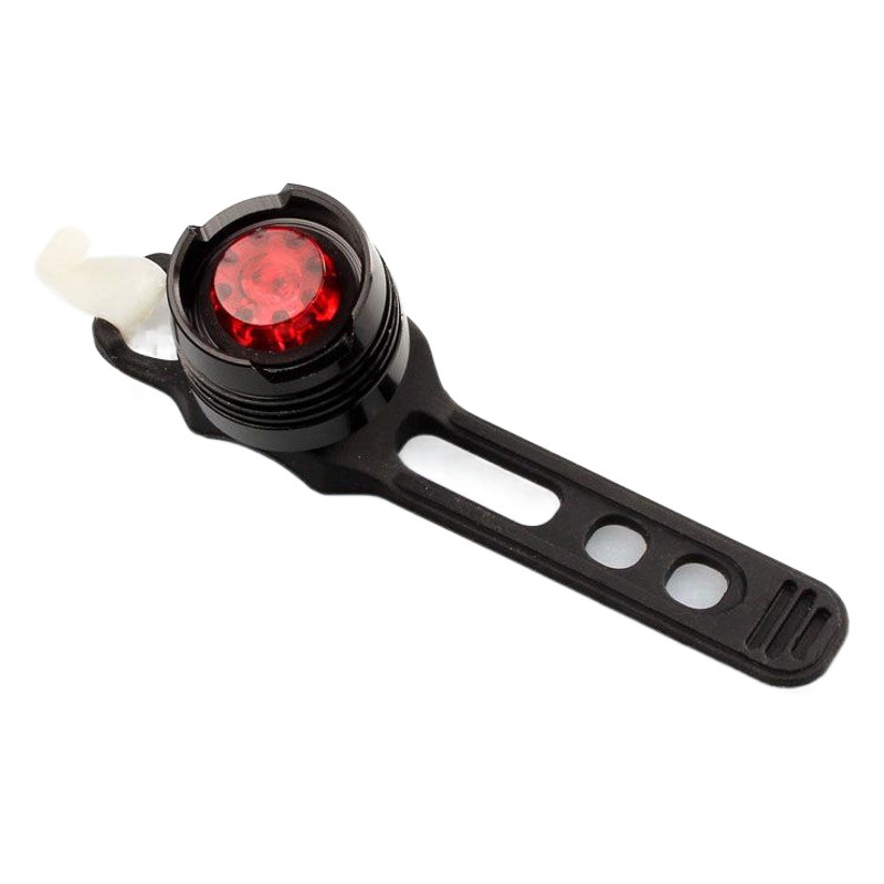 Picture of Bicycle light 5LED plastic bicycle White Frog light set wholesale helmet warning gem light