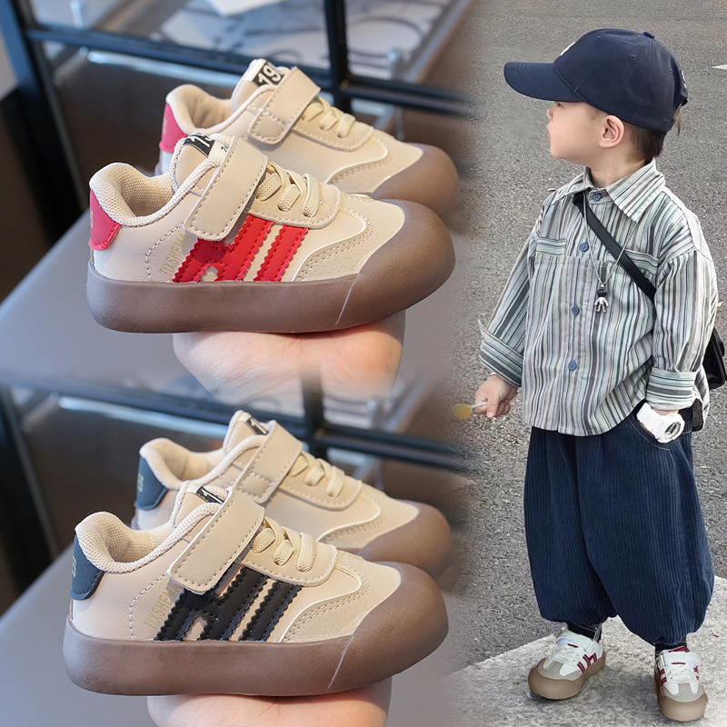 Men and women baby breathable toddler shoes spring and autumn new infant functional shoes boys and girls skate shoes soft bottom children's shoes