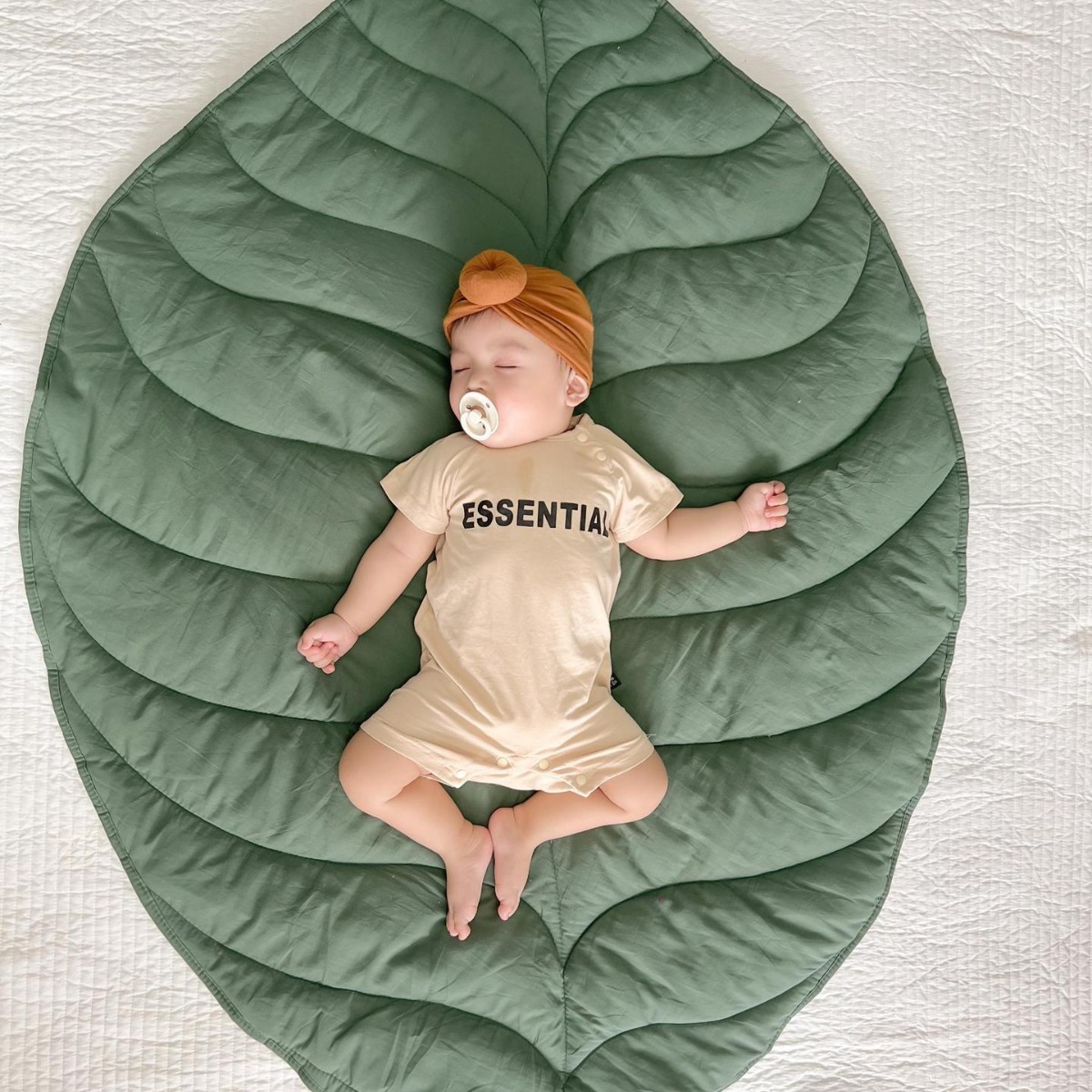 Cross-border Autumn and Winter Nordic Style Children's Cushion Thickened Pure Cotton Carpet Cushion One-year-old Full Moon Climbing Mat Game Mat