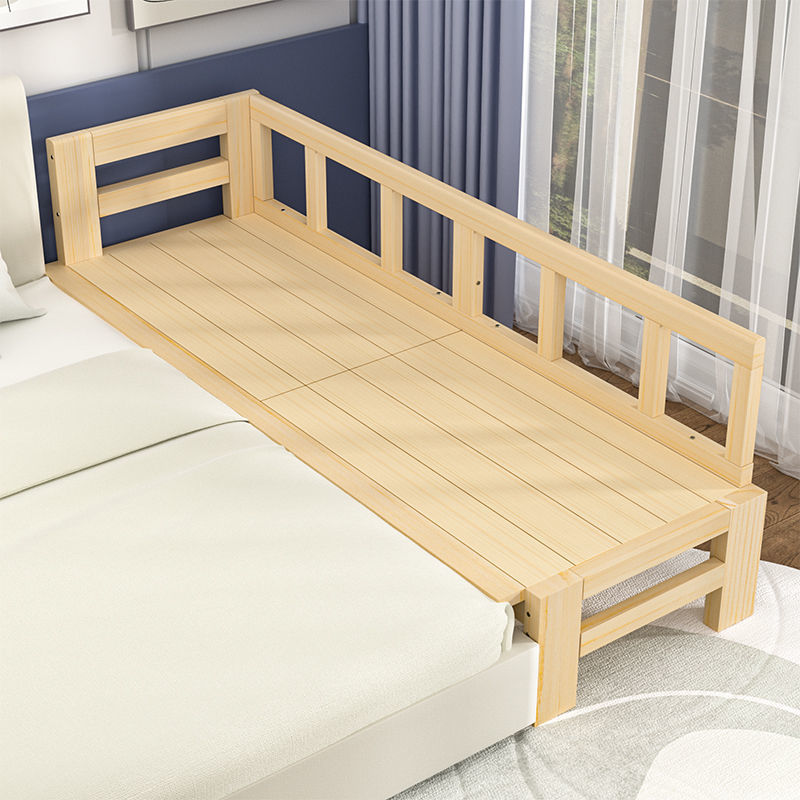 Picture of Folding Wide Bed Splicing Artifact Bedside Bed Household Crib Children's Double Lunch Break BedAmazon