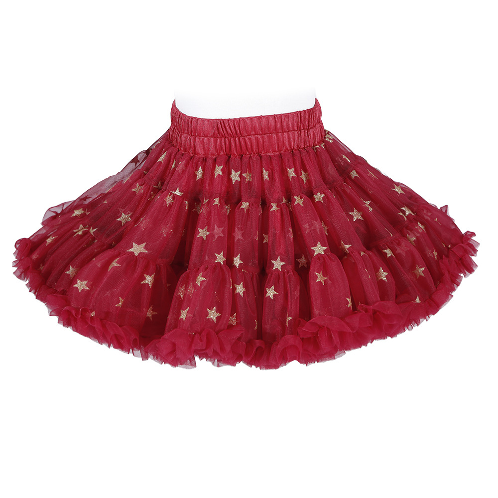 Picture of Brand Children's Skirt Genuine TUTU Skirt Tutu Skirt Girl's Skirt Princess Skirt Children's Flower Skirt Convex Skirt