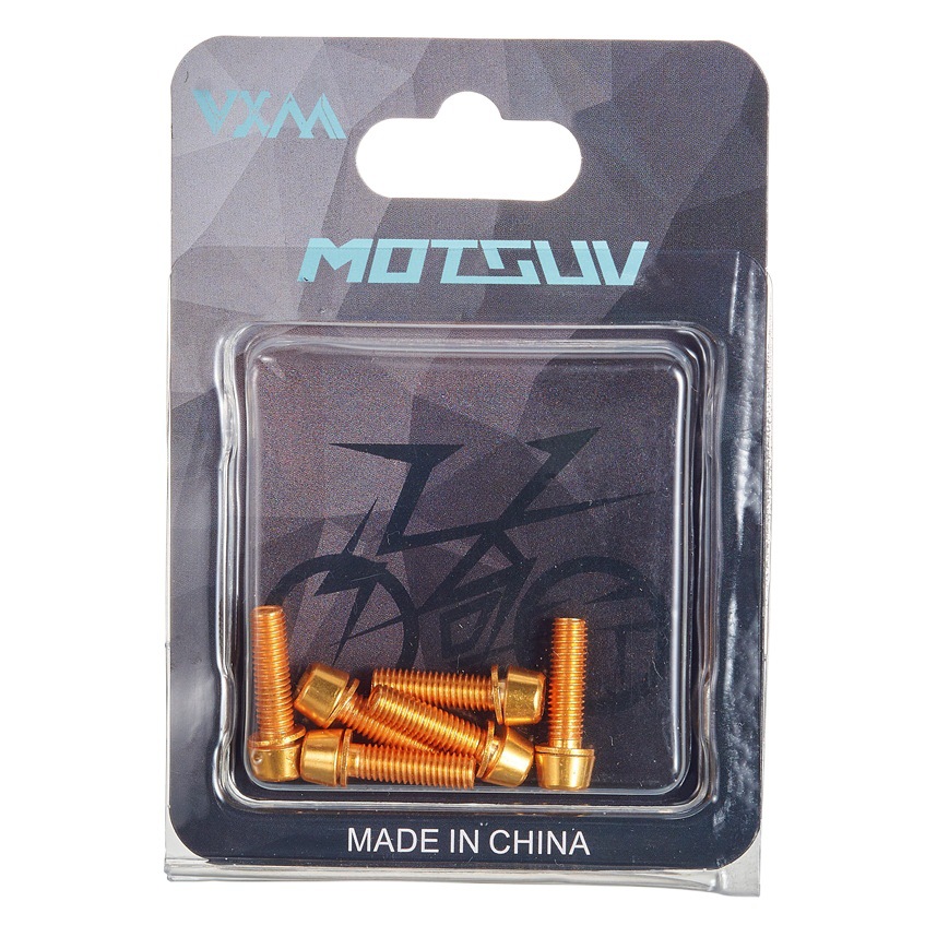 Mountain Bike Bicycle Stem Screws Alloy Steel Colorful Screws M5*18Mm Vertical Tube Faucet Fixing Screws
