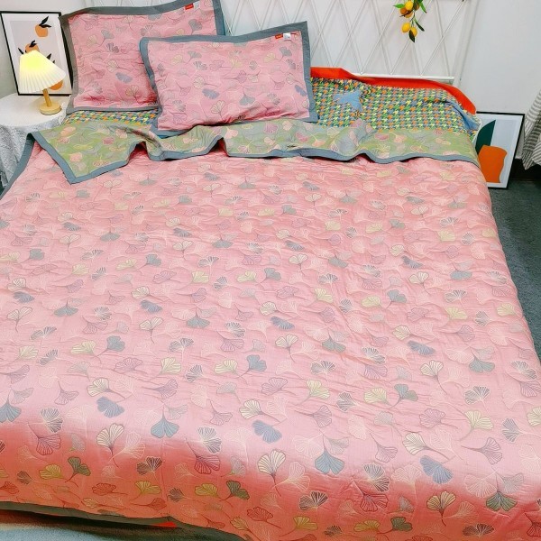 Picture of Wholesale new combed cotton fine sand gauze towel blanket soybean fiber blanket spring and summer single double autumn and winter leisure blanket