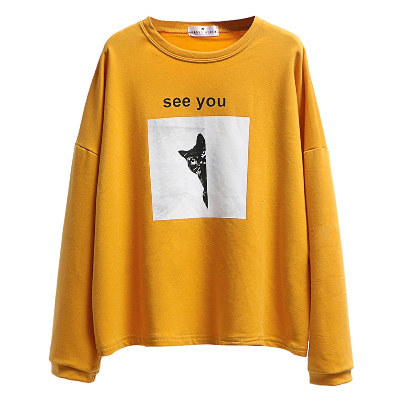 Harajuku-style Early Autumn Long-sleeved T-shirt Women's Korean-style Hip-hop Girl's Top All-match Retro Hong Kong-style Base Shirt