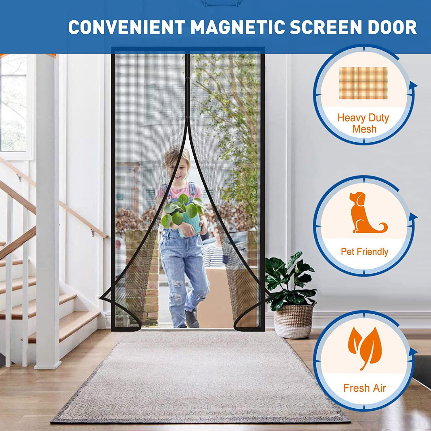 Magnetic Suction Door Curtain Magnetic Strip Anti-mosquito Door Curtain Magnetic Soft Yarn Door Curtain Anti-mosquito Yarn Door Curtain Anti-mosquito Door Curtain Kitchen Door Curtain