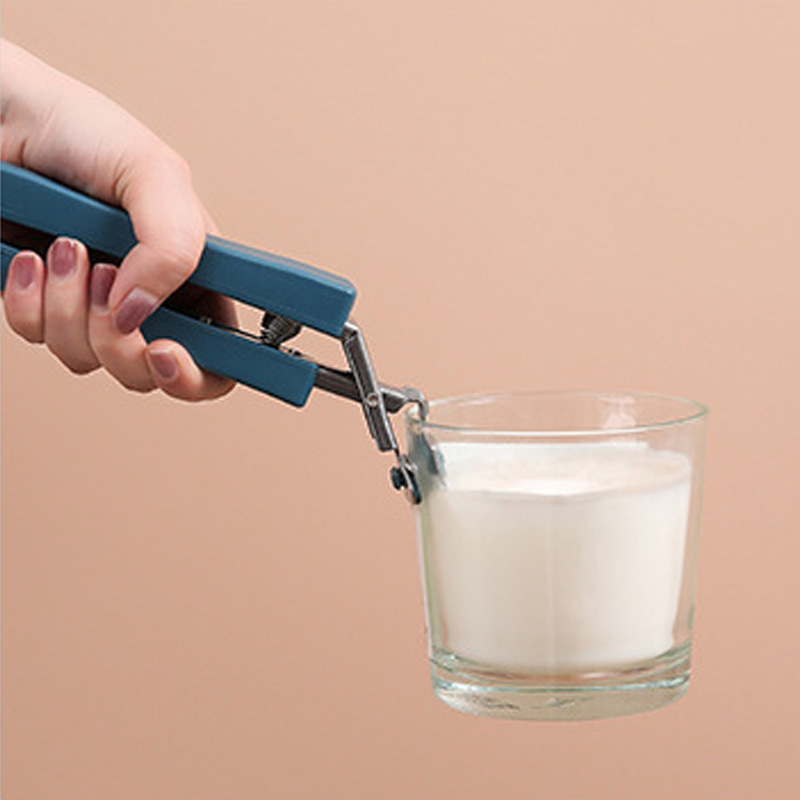 Picture of Stainless Steel Anti-scalding Clamp Bowl Lift Bowl Clip Silicone Non-slip Gloves Plate Tracker Dish Tracker
