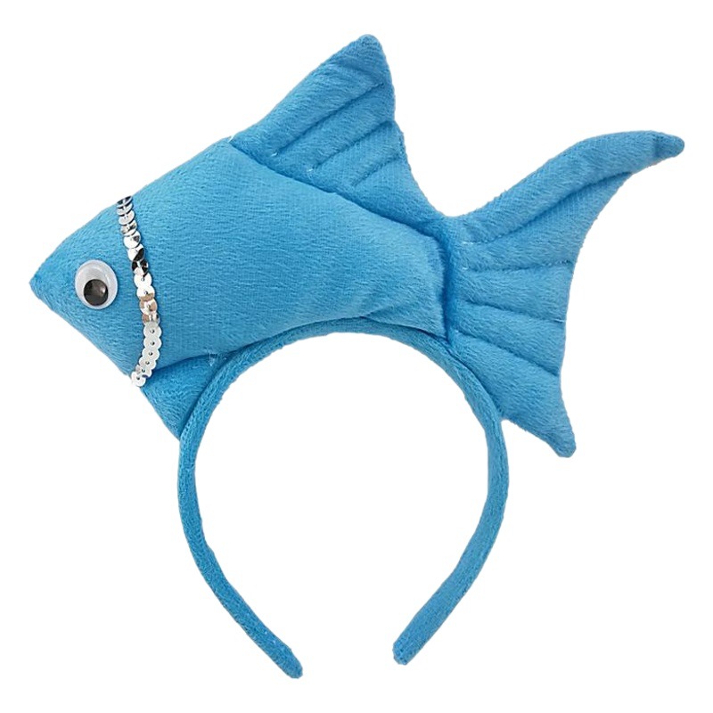 All Saints Stage Performance Headwear Christmas Play Supplies Animal Small Fish Headband Marine Life Goldfish Headband