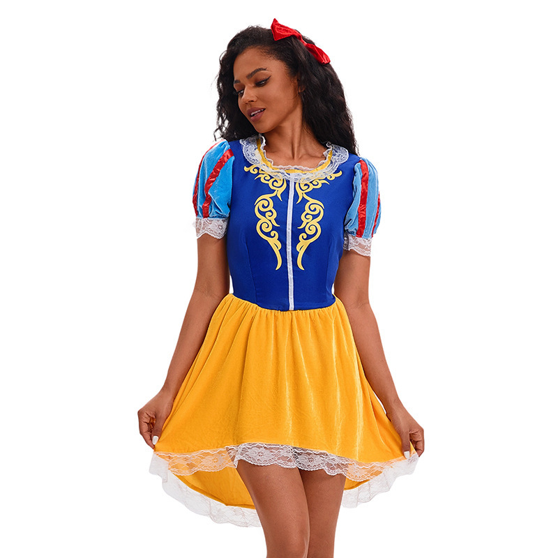 Picture of 2025 new fairy tale cos snow white costume drama dance stage costume role-playing costume