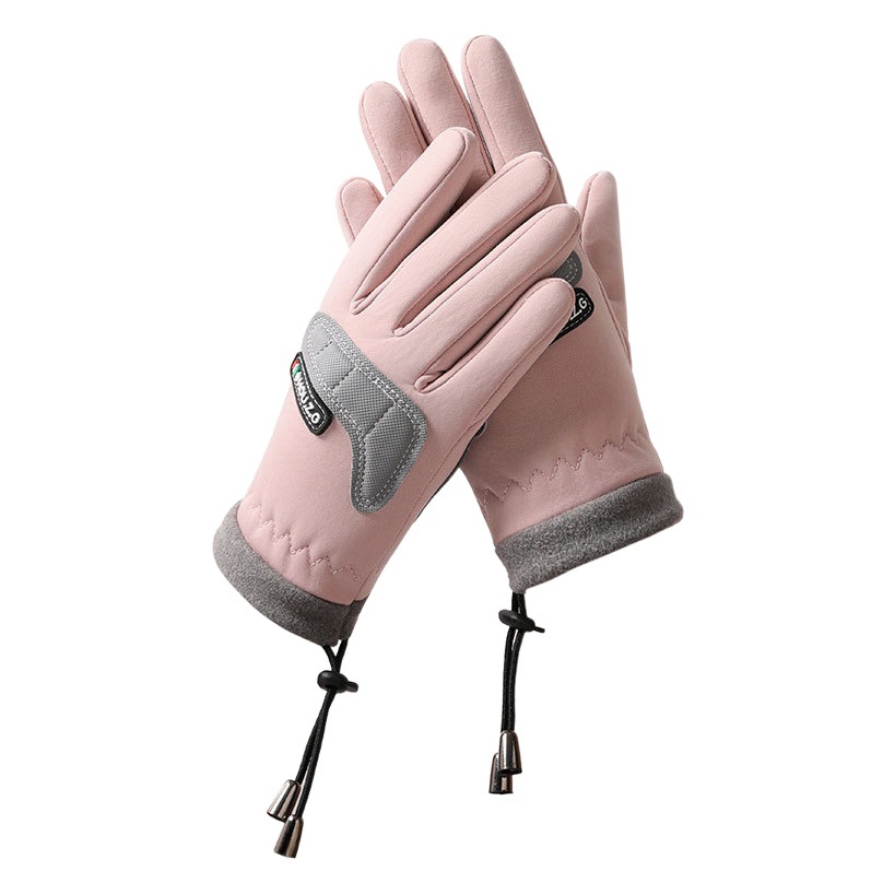 Children's outdoor sports non-slip warm gloves boys and girls roller skating balance bike skateboard riding gloves E3