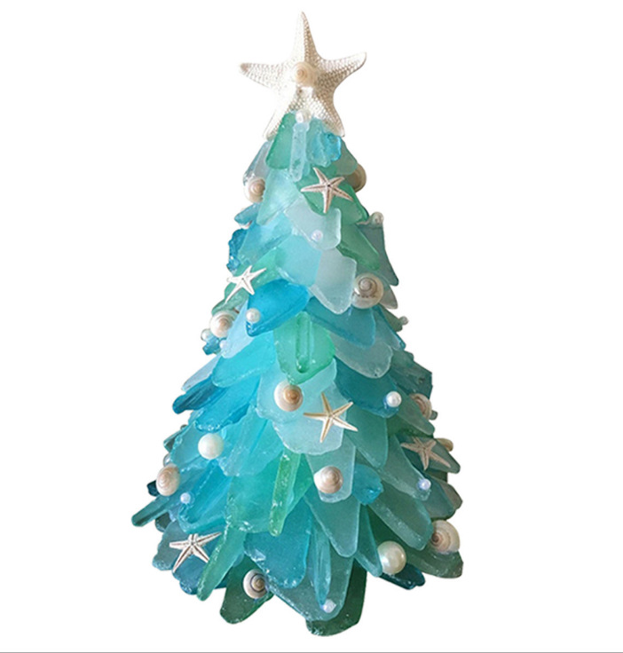 Picture of Cross Border Christmas Tree Crystal Tree Christmas Stickers Decorative Stickers Window Stickers pvc Wall Stickers 20x30cm