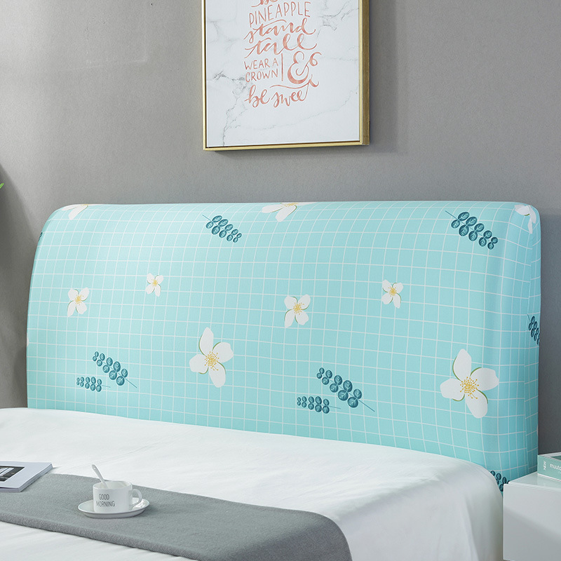 Picture of Nordic Bedhead Cover High Elastic Dust Cover Home Backrest Cover 1.8 m 1.5 Elastic Bedhead Cover Universal