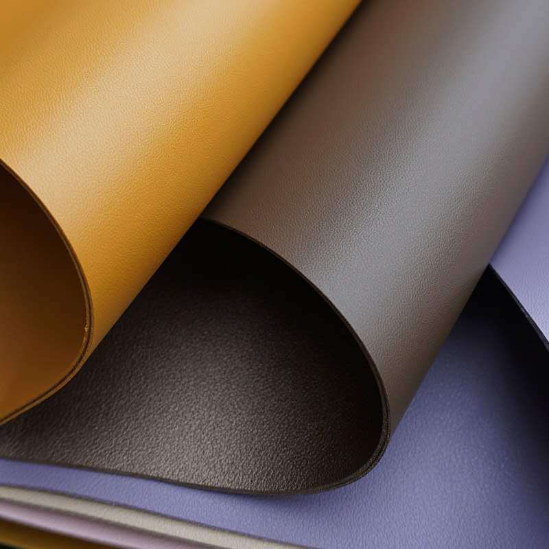 1.8mm thick Nappa grain sheep grain pvc leather fabric double-sided leather mouse pad luggage sofa table mat leather