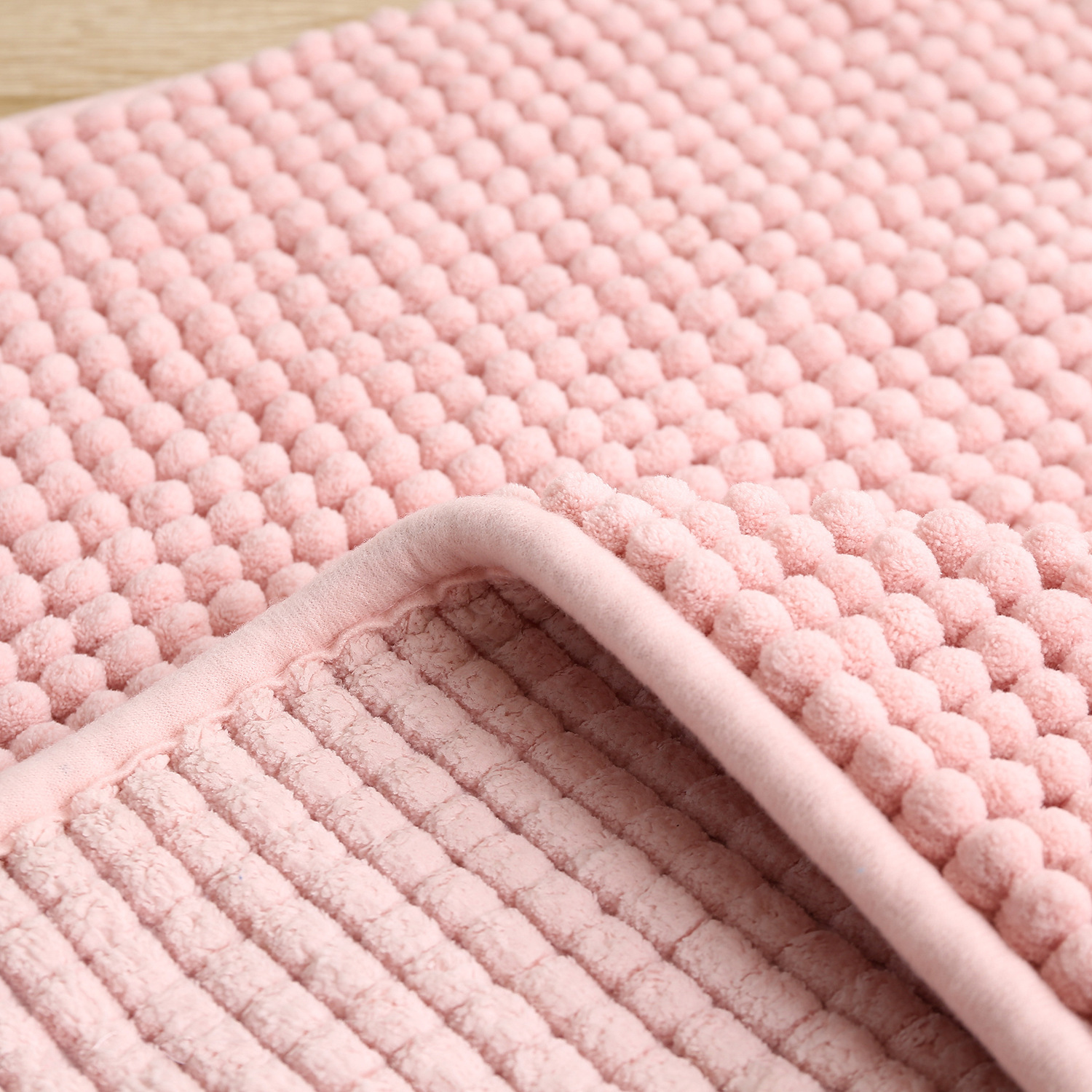 Picture of Special Short Plush Solid Color Chenille Floor Mat Cross-border Four Seasons Household Plain Soft Foot Pad Absorbent Non-slip Carpet