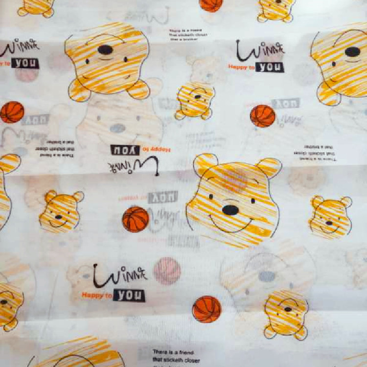 Picture of Polyester Printed Fabric, All-Polyester Bed Sheet and Duvet Cover, Brushed Fabric Bedding, Synthetic Fiber Fabric Wholesale, New Year Limited Edition Tie-Dye